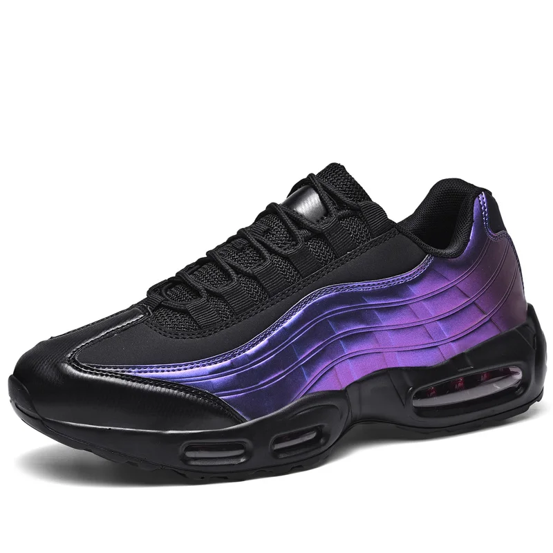Mens Fashion Breathable Mesh Walking Outdoor Air Cushion Running sneaker Tennis footwear sport shoes for men