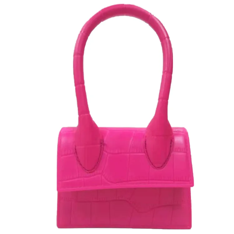 

Fashionable hand bags stone pattern for women unique chain purses handbags PVC jelly package, Customized color