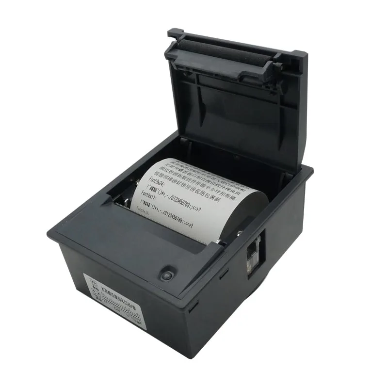 

Front Panel Embedded Receipt and Label Printer with USB+RS232+Drawer Port 2 inch Thermal Machine HS-EB58