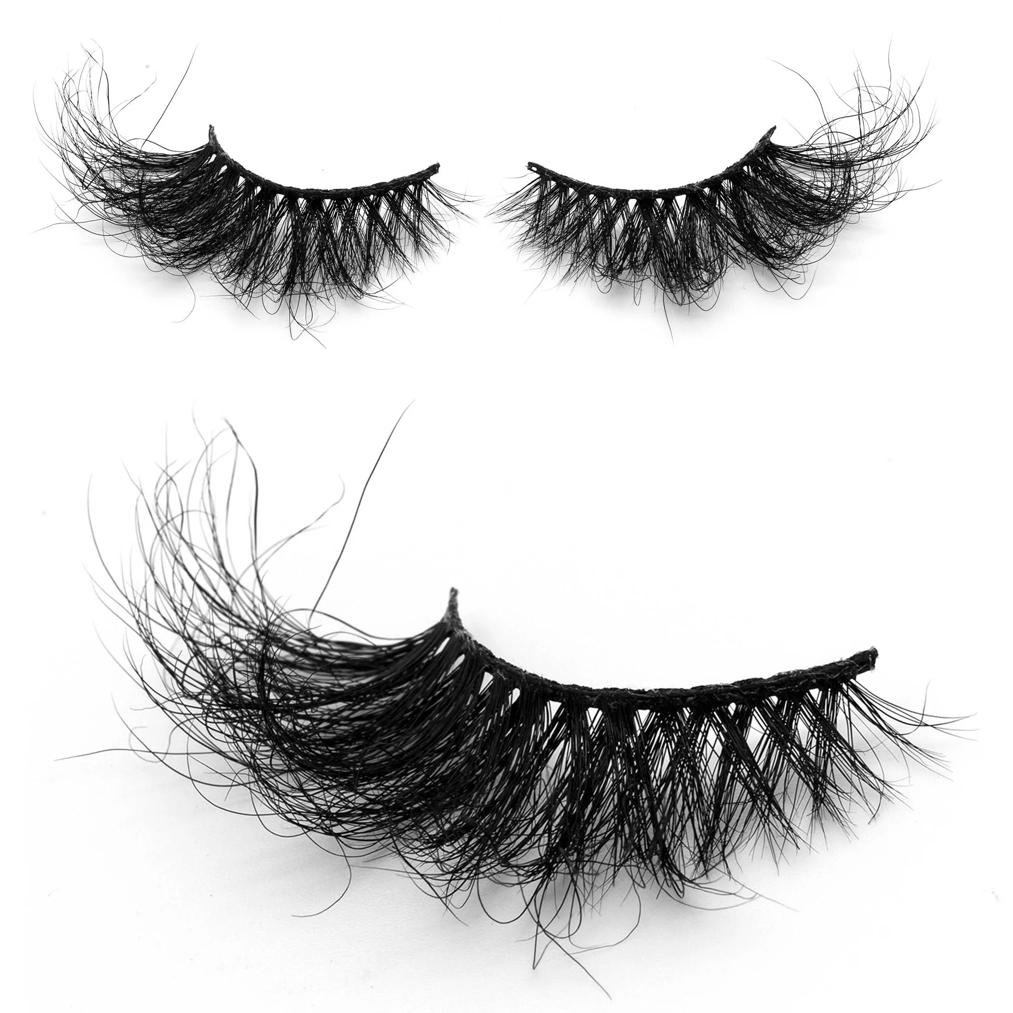 

Manufacturer Price 25Mm Soft Thick Fluffy Lithe Dramatic 5D Mink Eyelashes 100% Real With Private Packing Box, Natural blakc