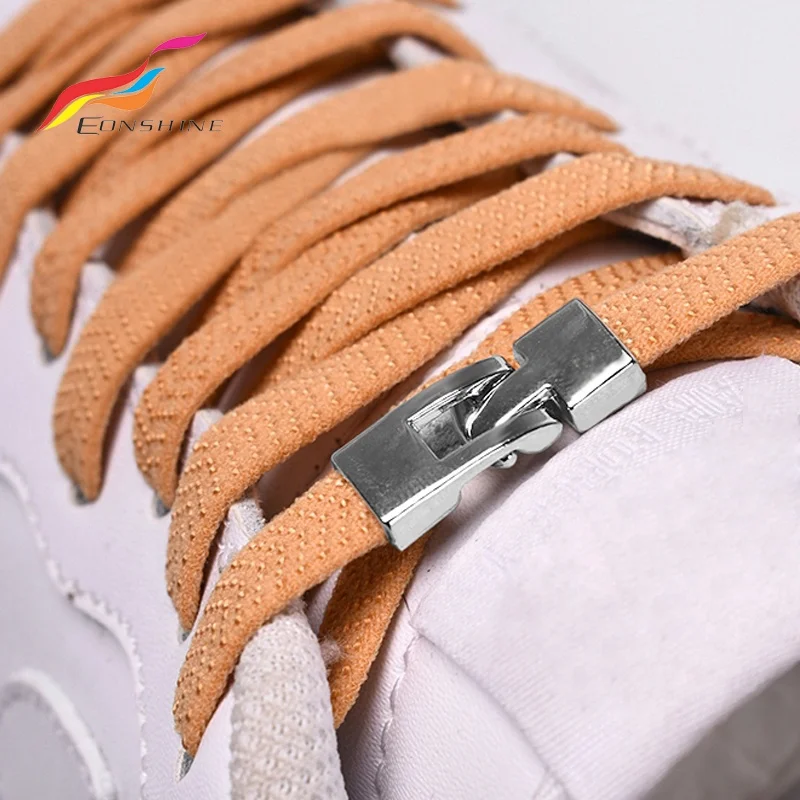 

Convenient Shoe Buckle Stylish Flat Dot Anti Slip Shoe Shoelace Clasp Fast Lacing