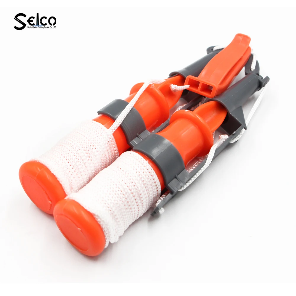 

Self Rescue Emergency Survival Tool Fishing Safety Ice Spikes, Orange+grey