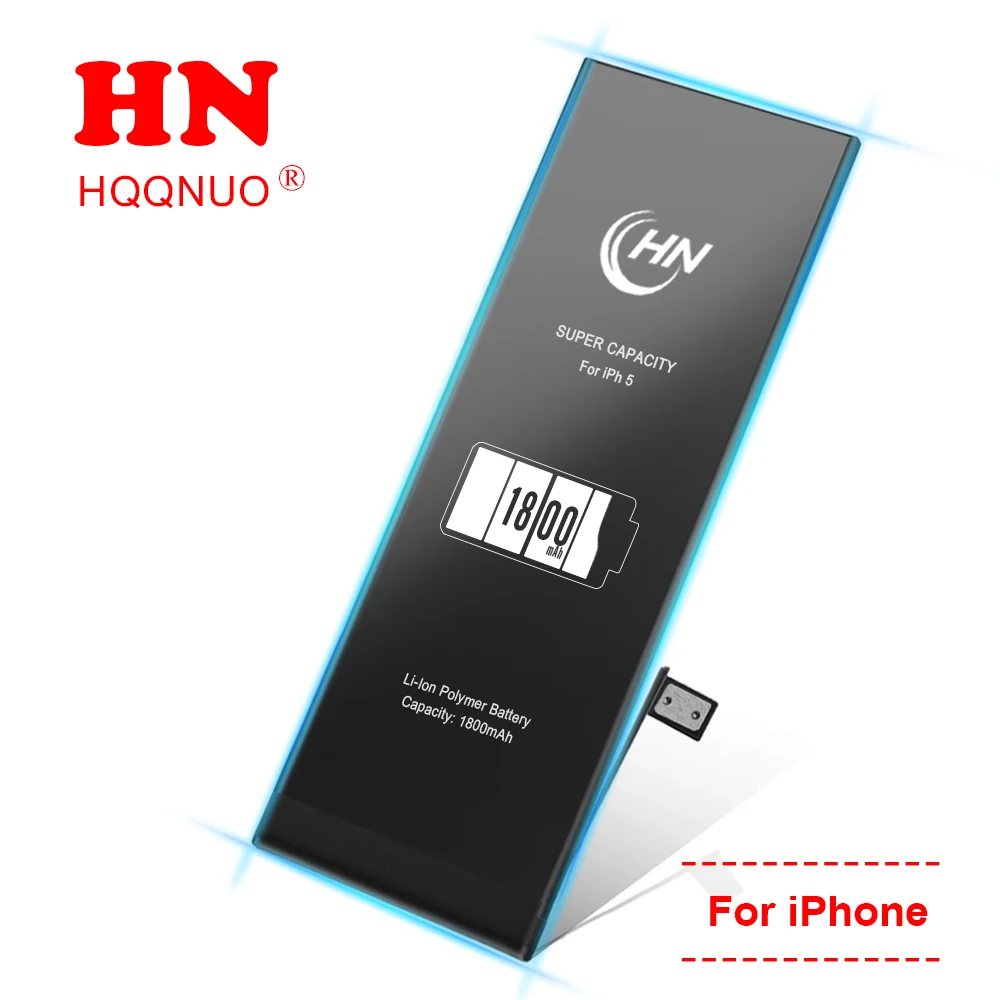 

Super Capacity 1800 mAh Li-ion Polymer Phone battery for iPhone 5 5c 5s se Battery Original Quality with 1 Year Warranty