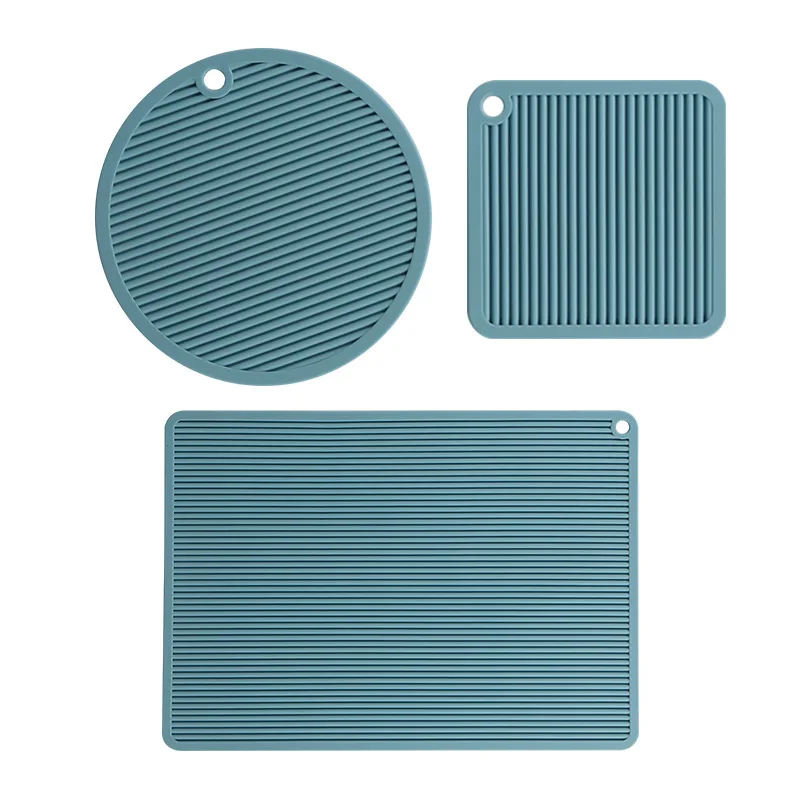 

Multifunction Silicone Pad,Hot Pads Non-slip Silicone Insulation Mat Trivet Mat