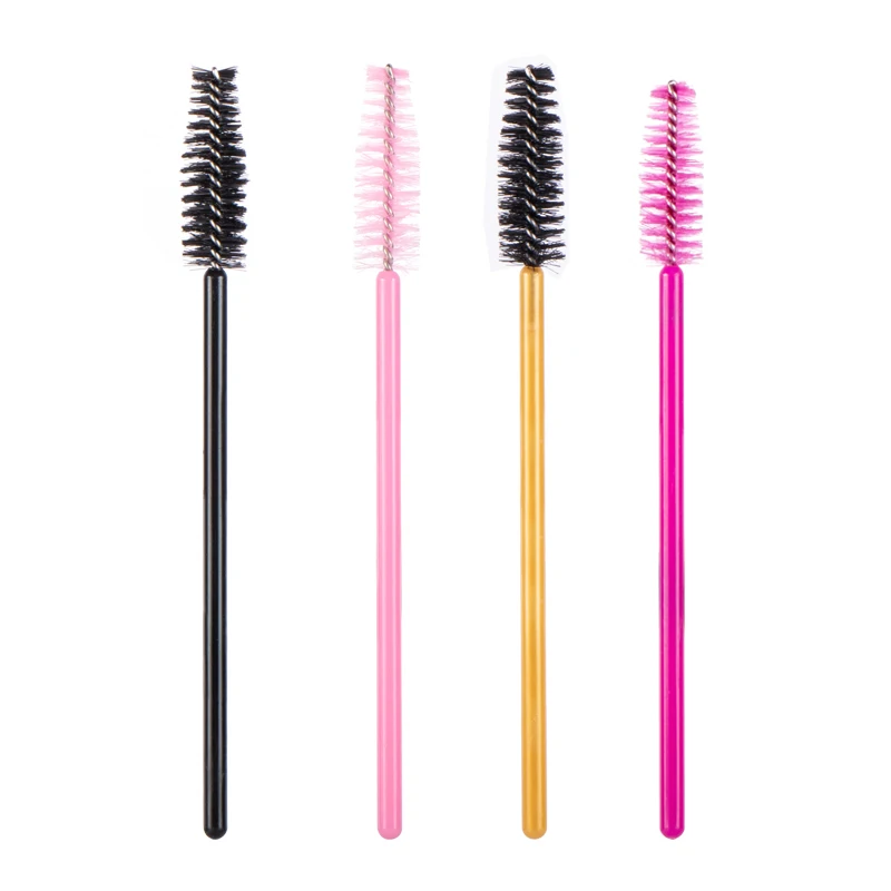 

Eco Friendly Disposable Mascara Wand Eyelash Extension Application Mascara Brush Set Style Nylon