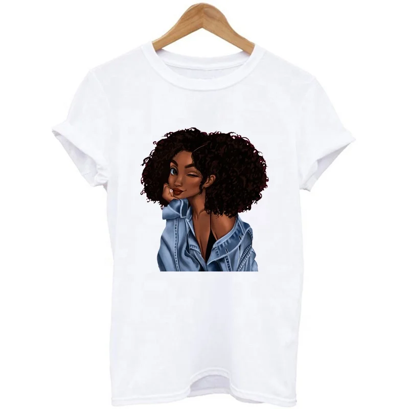 

Wholesale Funny Cartoon Bubblegum T Shirt Women Harajuku Ullzang Anime Black Girl T-Shirt 90S Graphic Aesthetic Top Tees Female, Black white gray dark blue red