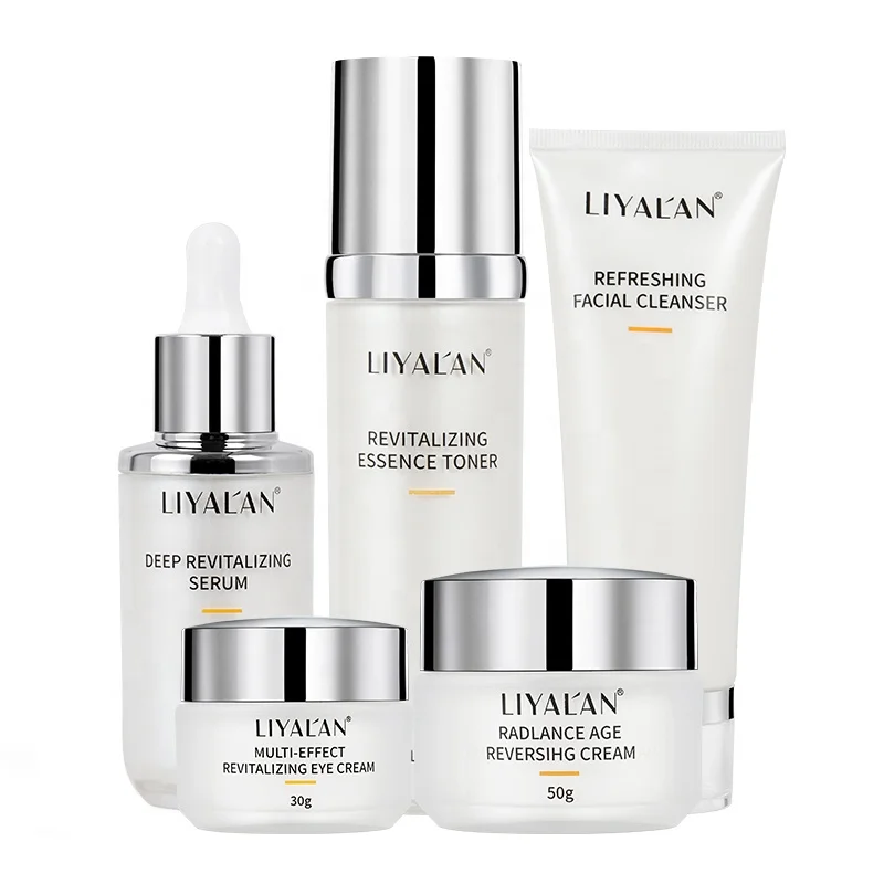 

Private Label Custom Korean Natural Organic Skincare Anti Aging Whitening Facial Women Skin Care Set