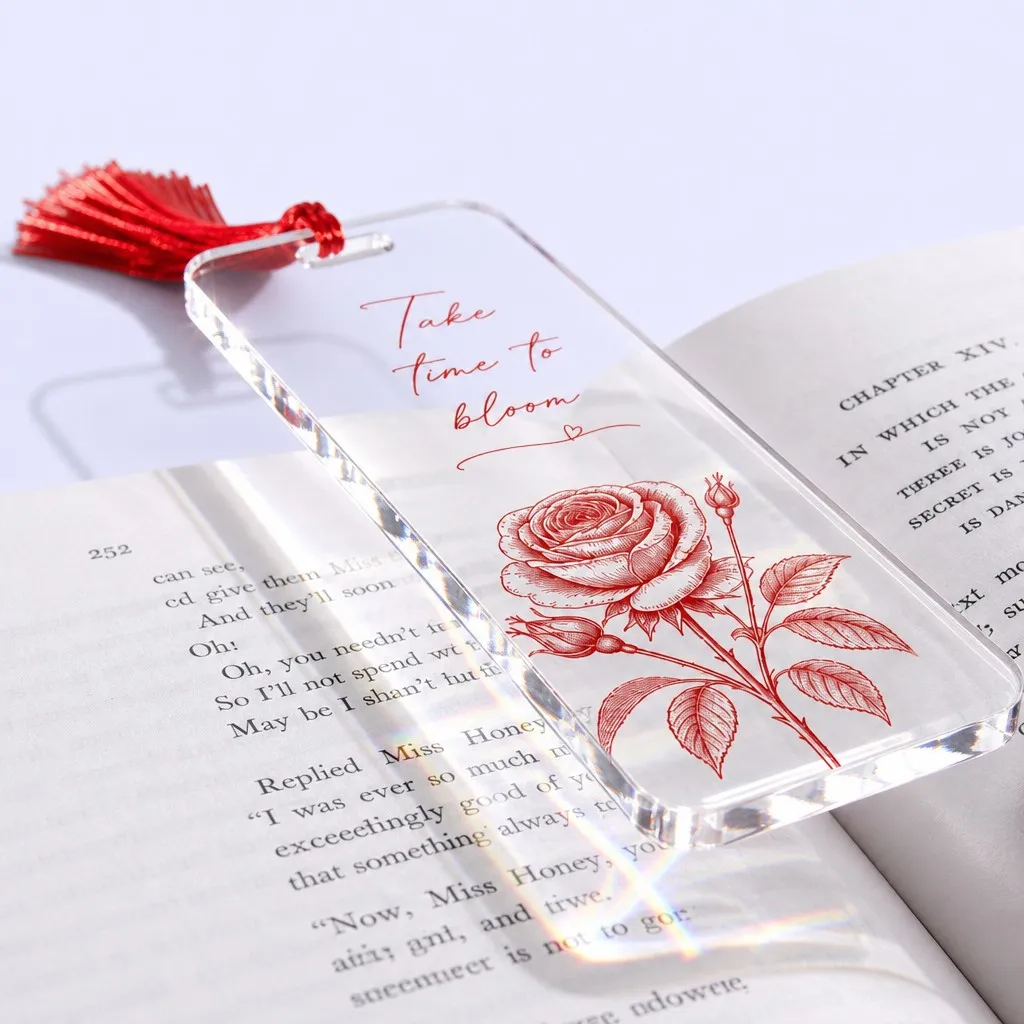 Diamond-polished bevel edge casting prism light on open book