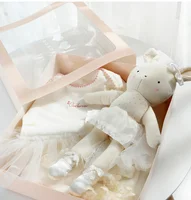

L0023 Newborn baby Gift Box Clothes Organic Cotton Infants Baby Clothing Sets