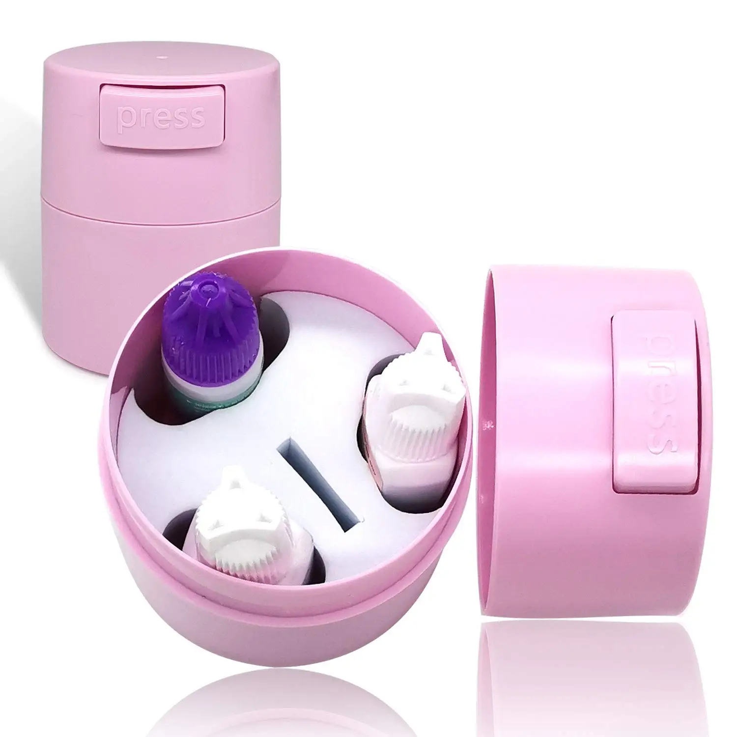 

Eyelash extension tools wholesale Eyelashes glue storage container, Pink,blue