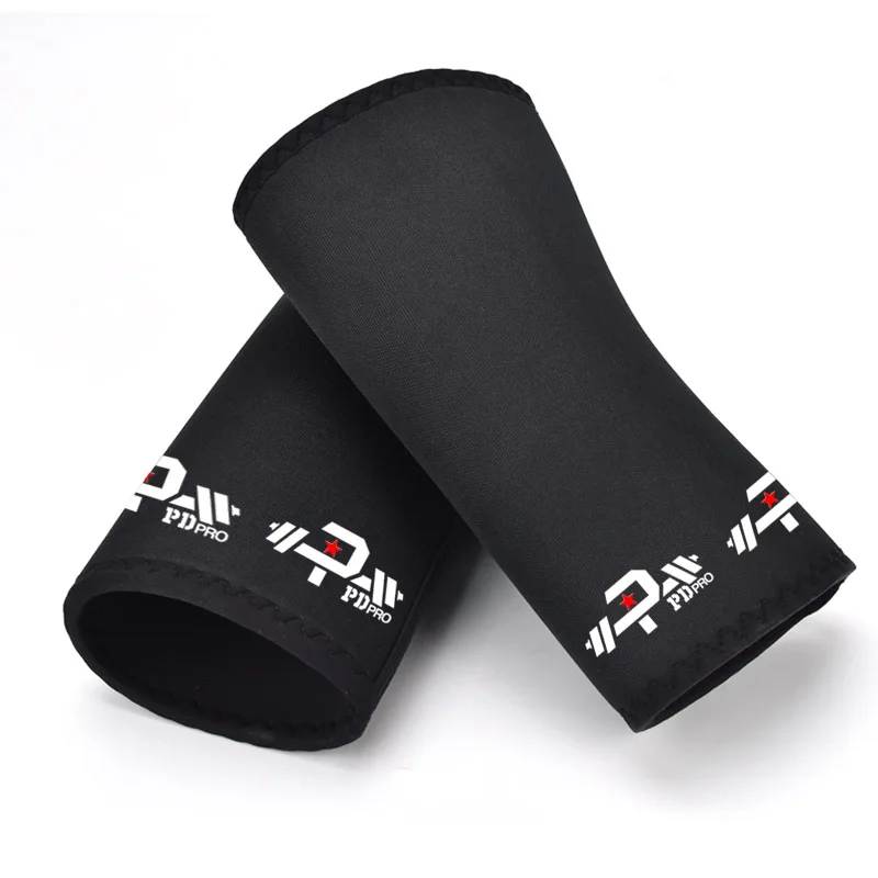 PD Custom Logo Neoprene Knee Sleeve 7mm Elastic Protection for Gym Fitness Sport Knee Pads-OEM Model Number Palm