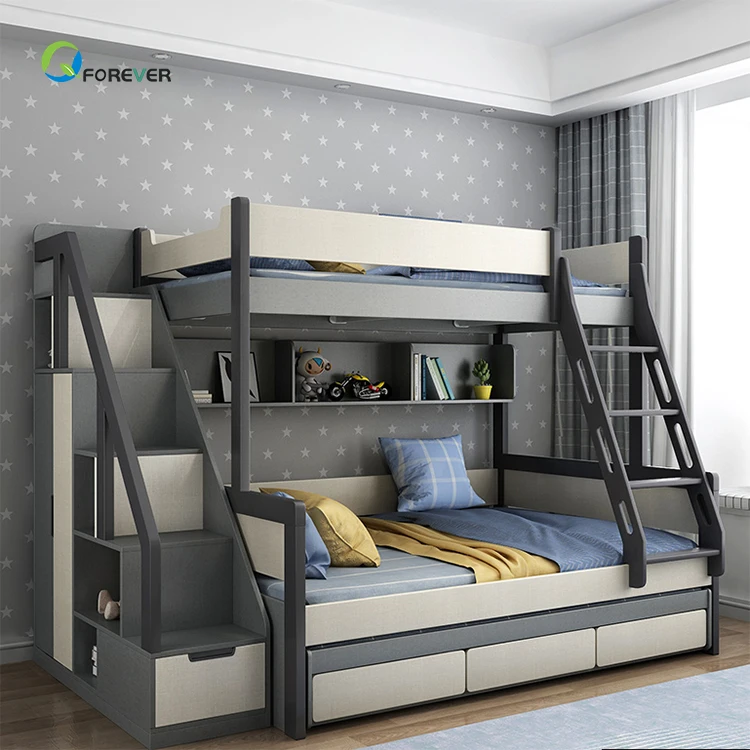 Modern Home Solid Wood Bunk Children Up And Down Colorful Bed - Buy Folding  Bunk Beds,Wooden Bunk Bed,Double Bunk Beds Product on Alibaba.com