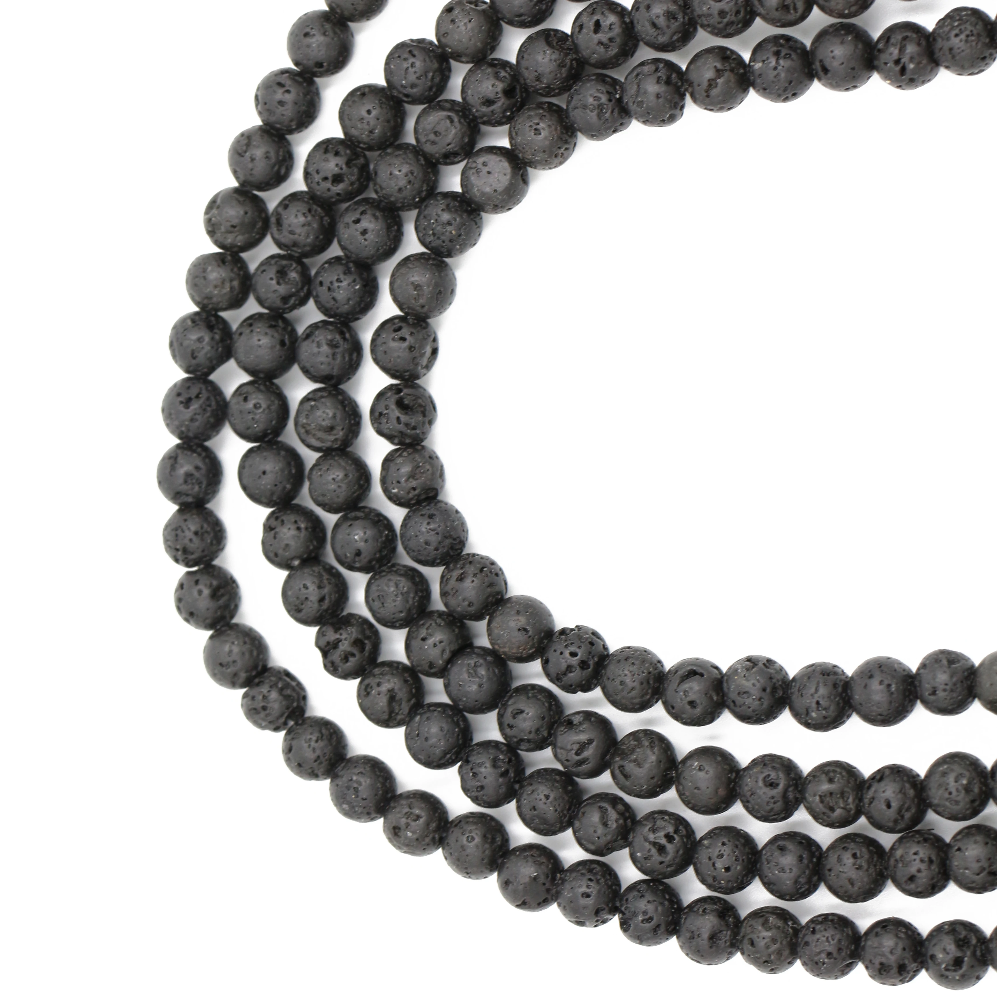 

Fashion black lava natural stone beads 10mm rock lava gemstone beads perle de lave