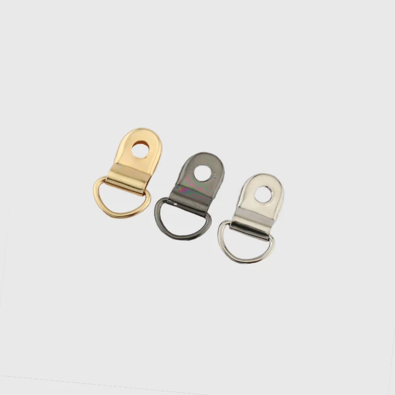 

Hardware accessories Metal D-shaped buckle hanging buckle can be customized school bag backpack can be