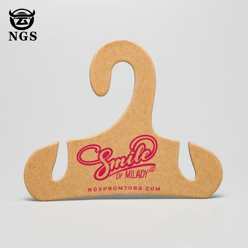 Clothes Hanger Shape Paper Hang Tag For Luxury Jewelry/garment Buy