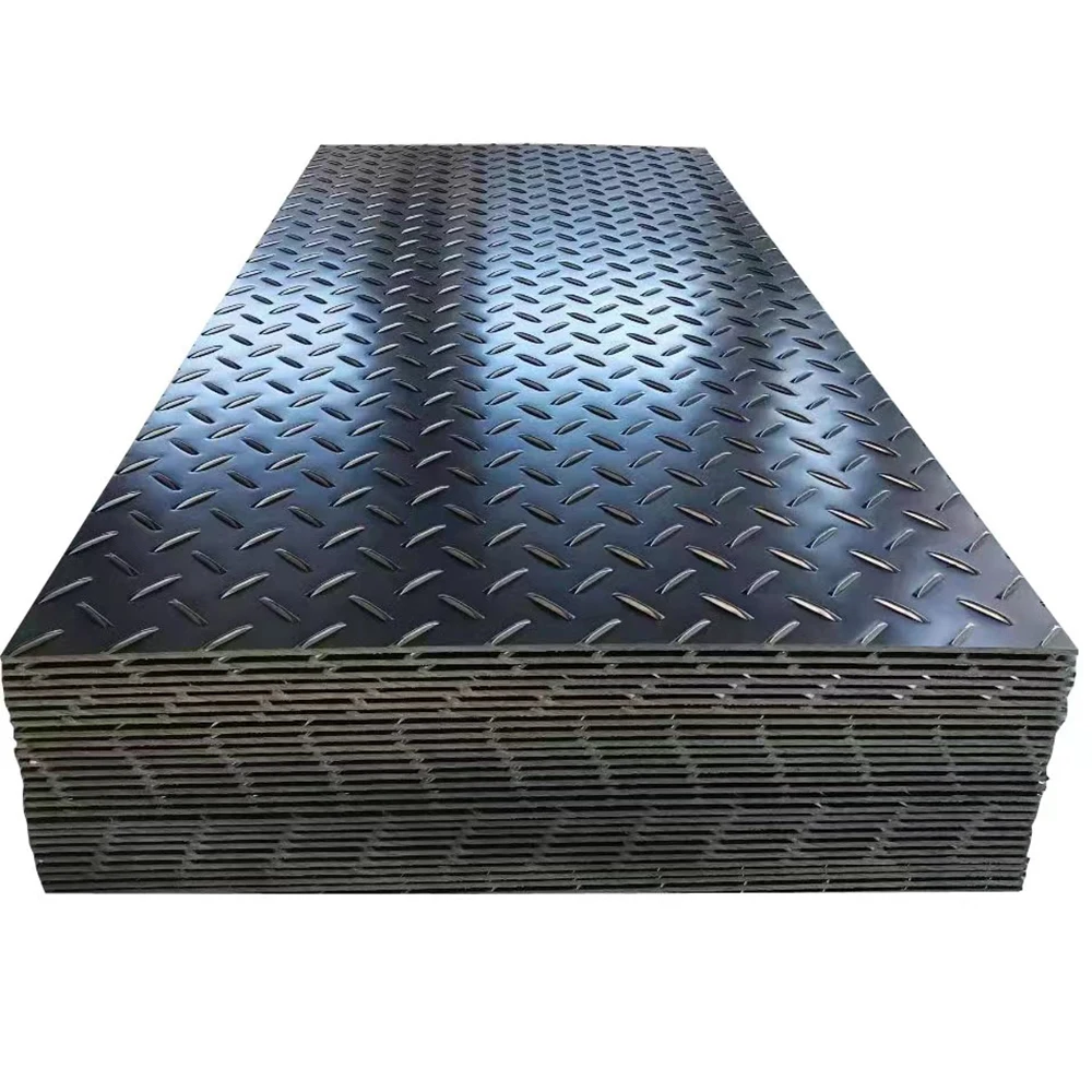 The Environmental Benefits of Reusable Plastic Roadbeds - Deep-textured cleat surface detail
