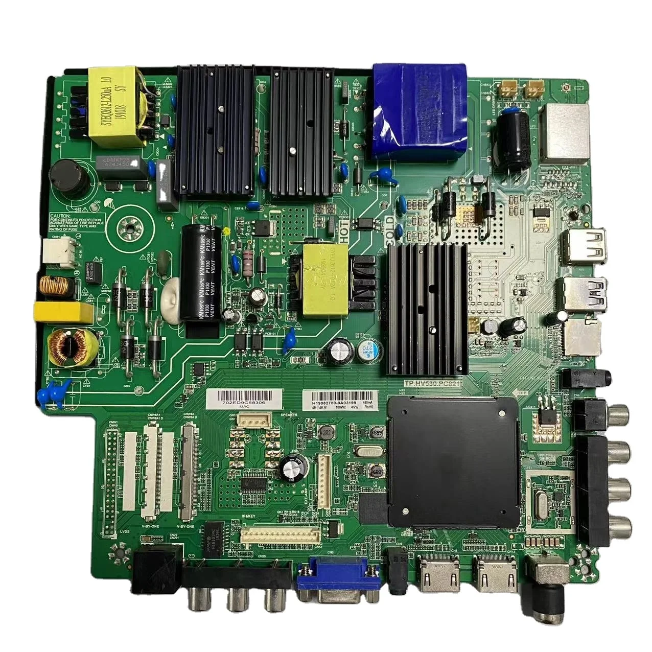 

Universal Android 4K 3in1 3840*2160 TV Motherboard TP.HV530.PC821 TV Mainboard