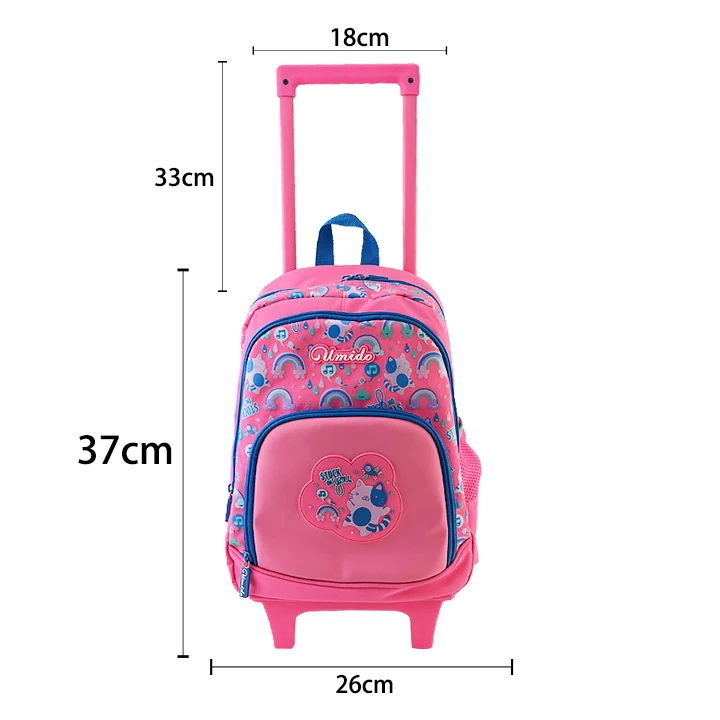 

bagpack school bags with wheels kids backpack girls sublimation school bag kids trolley school bag