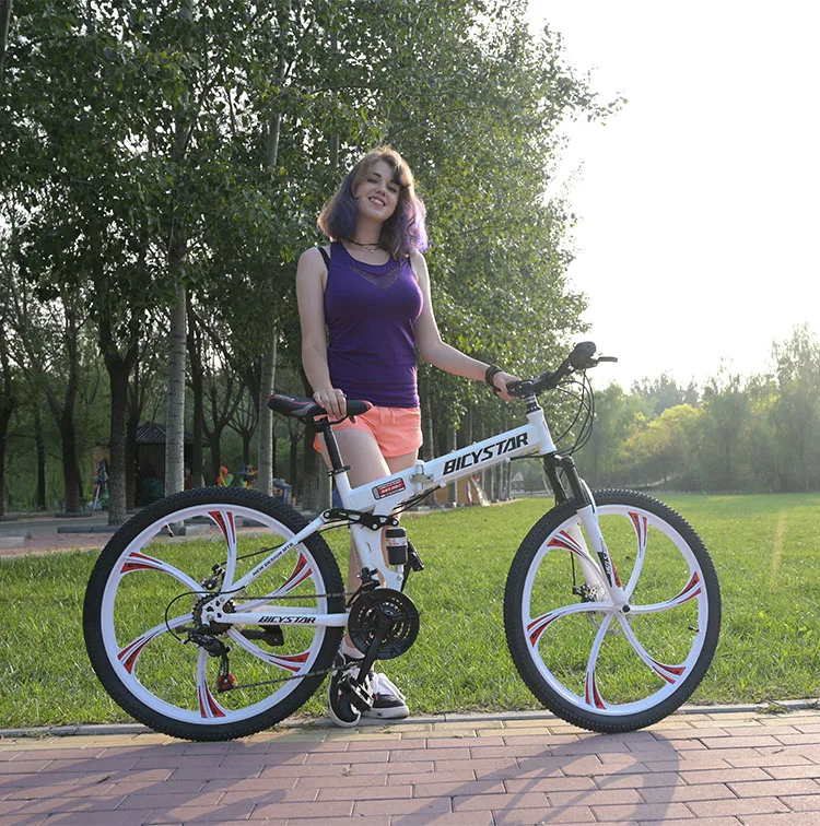 Mountainbike Folding Mountain Bike /foldable 26 Inch Full Suspension