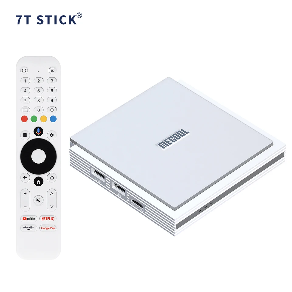 MECOOL KM2 Plus Deluxe 4K-TV-Box, Android 11, 4 GB DDR4 / 32 GB eMMC