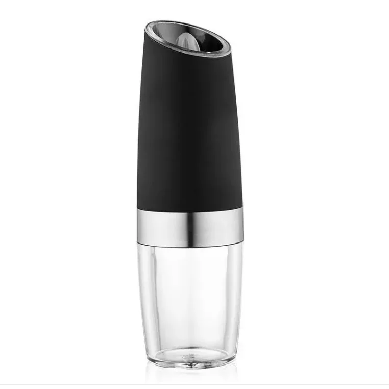 

Coarseness Battery Powered with LED Light Automatic Operation Stainless Steel Gravity Electric Pepper Grinder Salt Pepper Mill, Customized color