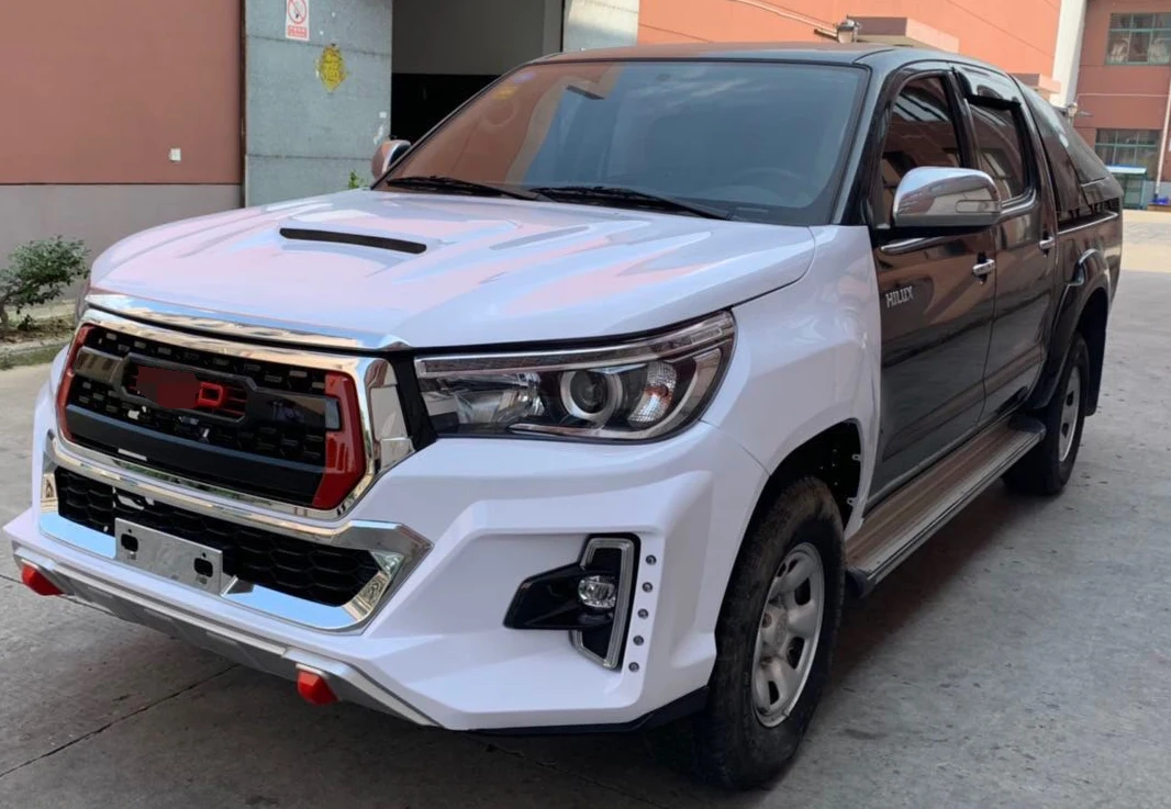 Updated body parts conversion body kits for old hilux vigo to new hilux revo rocco 2018 onwards