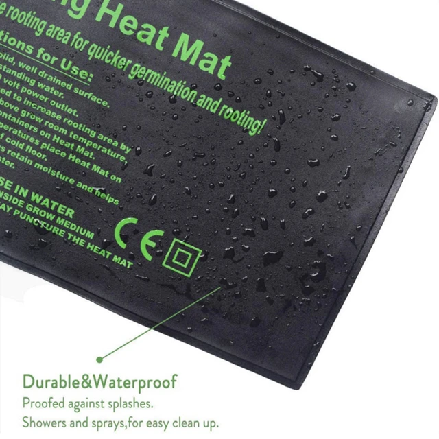 

100% quality assured Waterproof Reptile Seed Heating Mat, Black