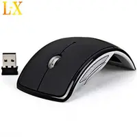 

Customized Logo And Color 2.4G Wireless Foldable Mouse, 2.4Ghz Folding Optical Arc Mouse For Pc
