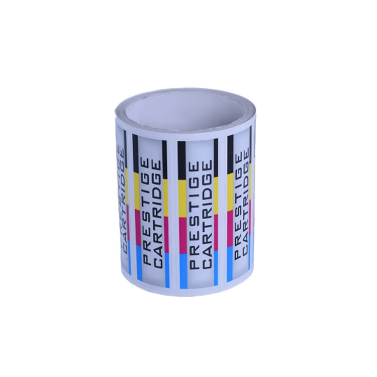 Custom thermal printing labels permanent both sides printed adhesive stickers