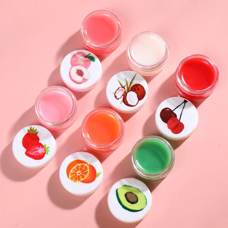 

High Quality Private Label Natural Organic 6 Fruit Flavor Lip Moisture Lip Balm Lip Mask