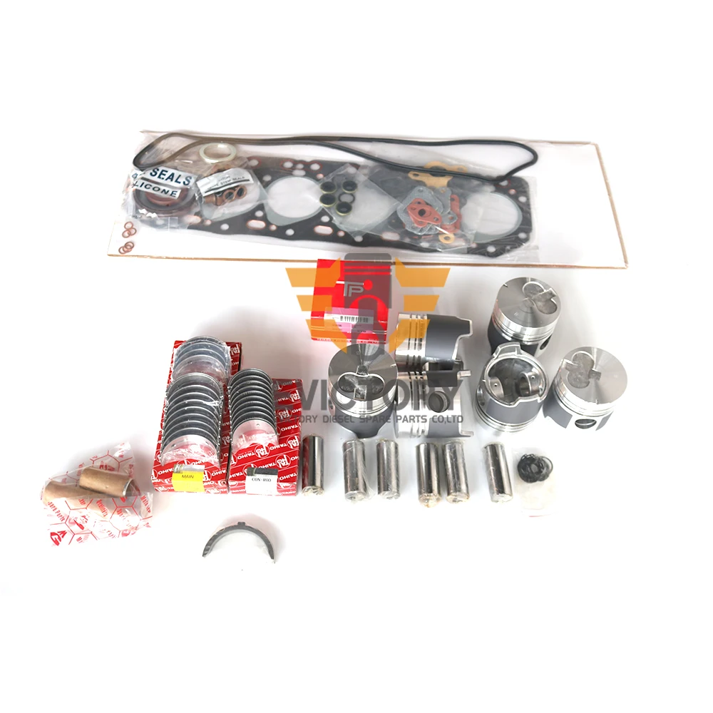 

For TOYOTA 2H rebuild overhaul kit piston ring engine bearing gasket cylinder