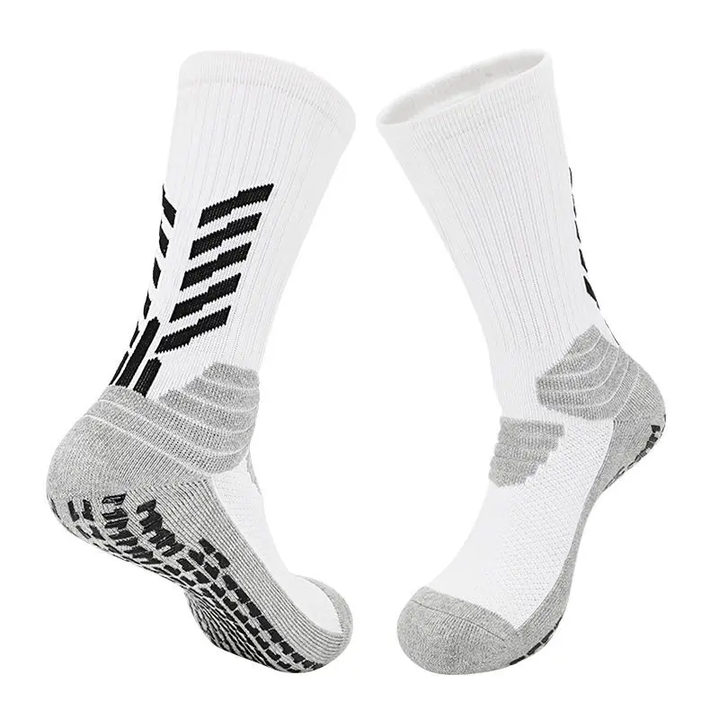 

JR-027 Hot Sale Custom Design Custom Logo Anti Slip Sports Socks For Men, Custom color