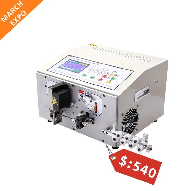 

EASTONTECH Automatic Wire Harness Copper Wire Cutting and Stripping Machine Cable Peeling Machine Wire Stripper < 70 Db(a) 200 W