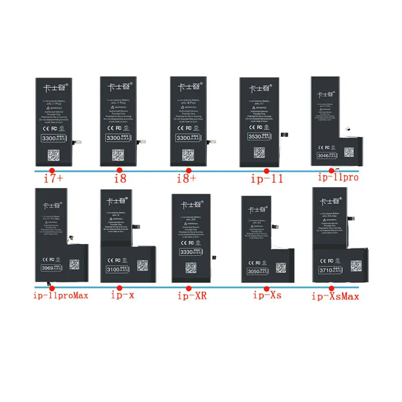 

Batterie Telephone Desay Apple Smart Phone Battery For Iphone 4s 5C 11 7 8 se Xr 6 X Battery Orignal Call Oem High capacity