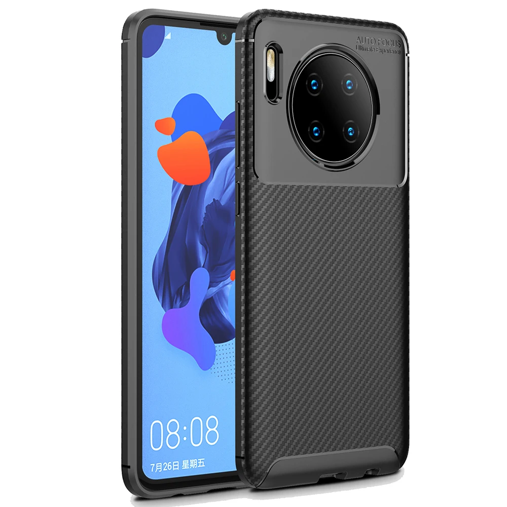

Wholesale High Quality TPU Shockproof Case for Huawei Mate 30, Black, blue, brown