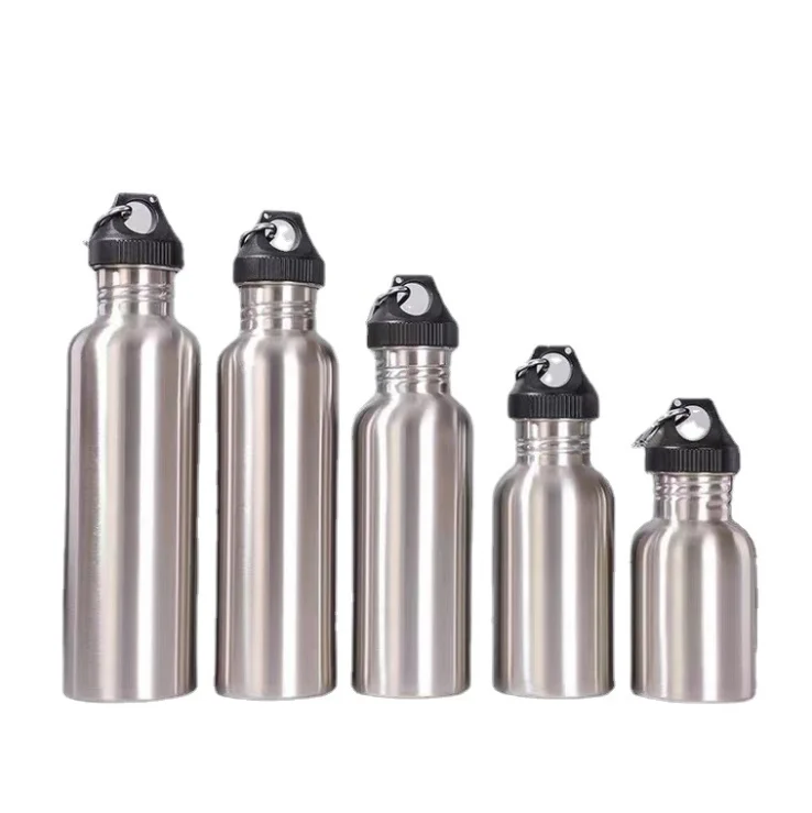 

Amazon single-layer 304 stainless steel American Big mouth mountaineers thermos cup large capacity portable sports kettle