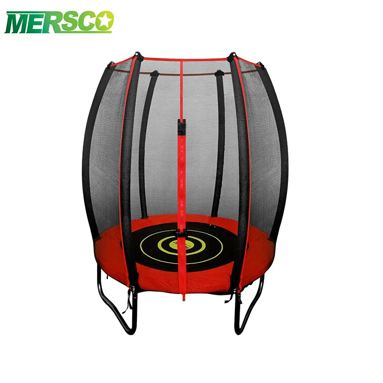 

New Design Small Enclosed Round Trampoline For Toddlers Small Indoor Trampoline For Kids, Blue/green/yellow/red/orange/black