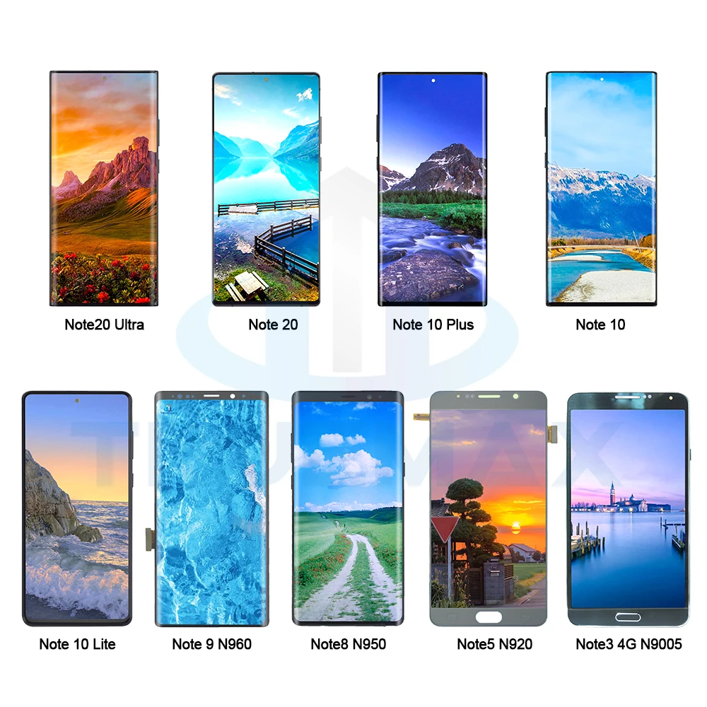 

Screens for Samsung Galaxy Not 8 Note8 Note 8 Note9 10 Lite 10plus N970 Note20 Ultra 5G Original Display LCD Touch Screen