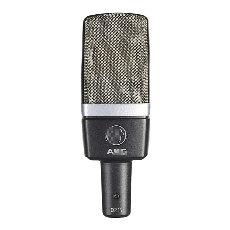 

C214 Professional Condenser Cardioid large-diaphragm Studio Portable Podcast Streaming Singing Tablet Recording Microphone