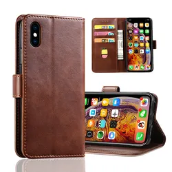 Luxury Flip Cover PU Leather Mobile Phone Bags for
