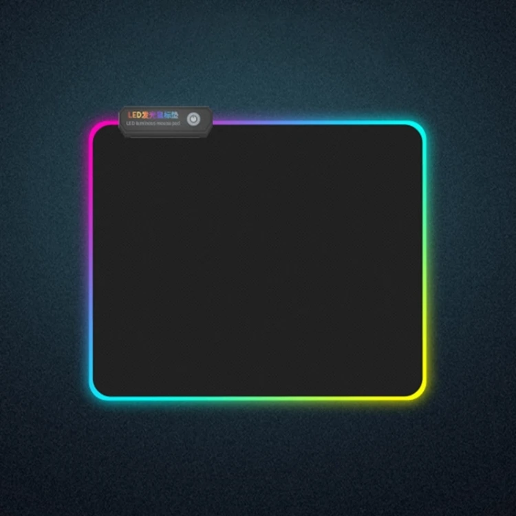 

300 x 250 x 4mm MONTIAN Colorful LED Light Thickening Lock Keyboard Pad Game Mouse Pad Tappetino per mouse