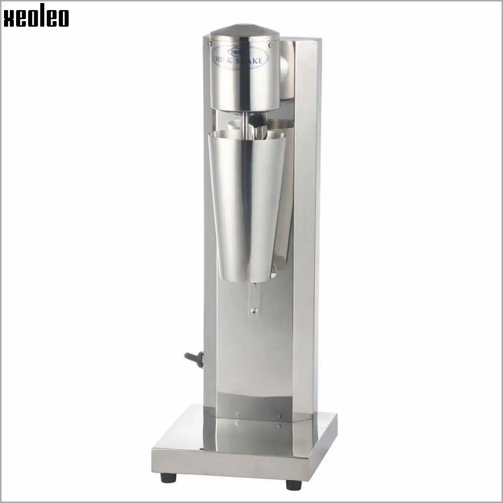 

Xeoleo Commercial Milk shake machine Stainless Steel Milkshaker Bubble Tea stirring machine 30cup/hr Milk bubble Mixer