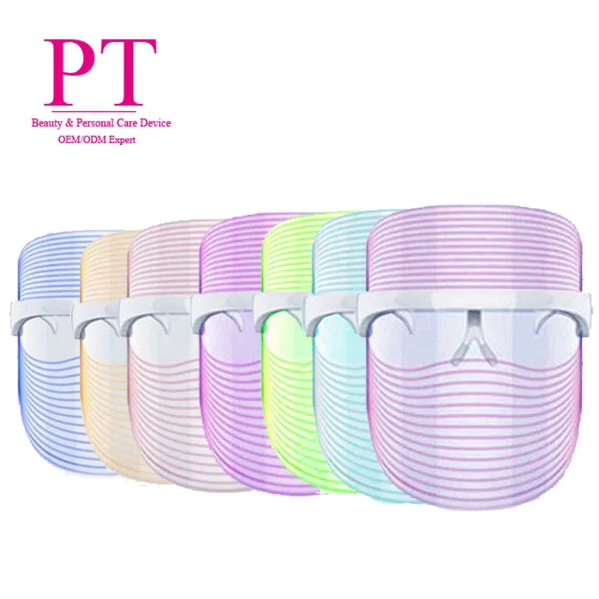 

Free sample 3 colors facial light mask beauty PDT Led Facial Machine led therapy mask