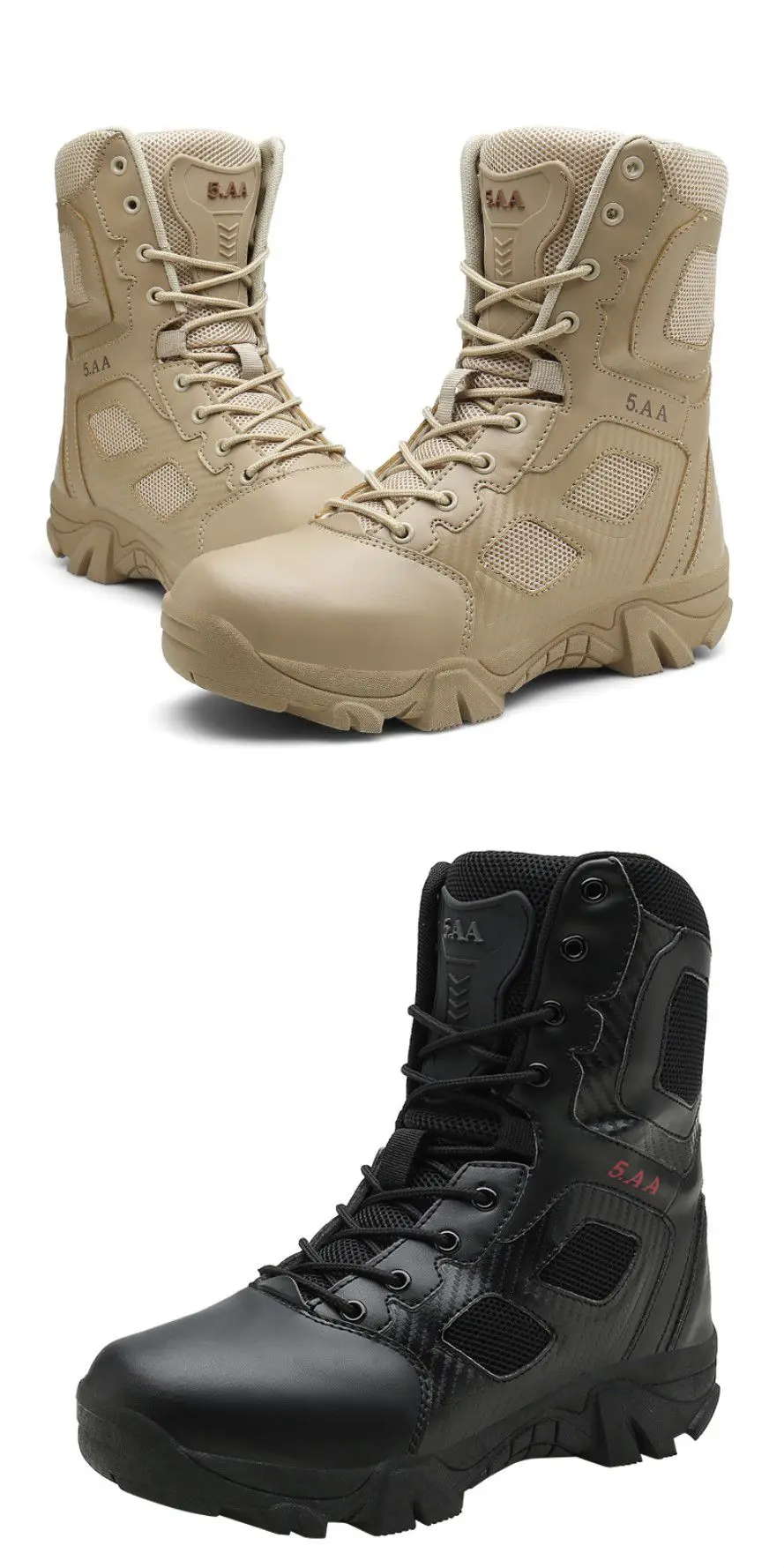 High top Shoes Outdoor Climbing Off road Men's Boots Wear resistant Military Boots Men's Special Hiking Climbing Tactical Boots