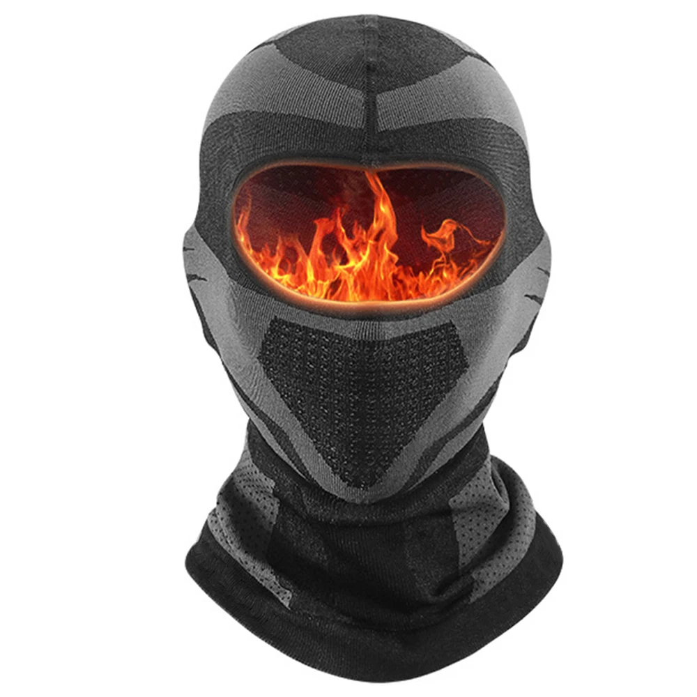 

FunFishing Outdoor Sports Cap Windproof Full Face Hood Headgear Winter Hat Neck Warmer Thermal Ski Mask