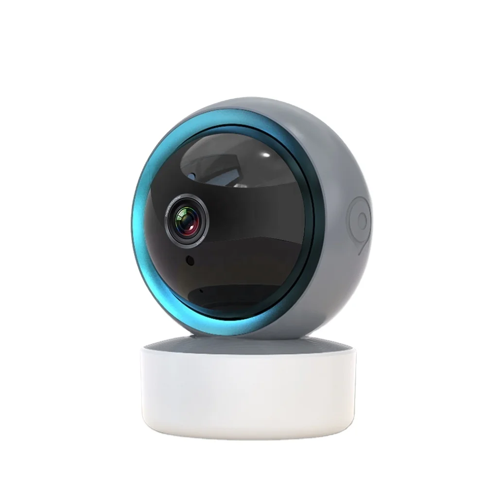 

smart home security wireless pan tilt 360 degree 4MP indoor wifi ip camera with sound detection human tracking