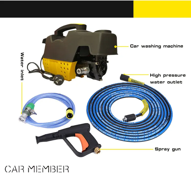 High Pressure 120bar Household Automatic Car Wash Machine Prices