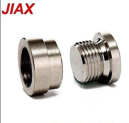 

Stainless Steel M18*1.5 O2 Oxygen Sensor Mounting Boss and Plugs Car Oxygen Sensor Welding Fitting Bungs (1 bung+1 plug)