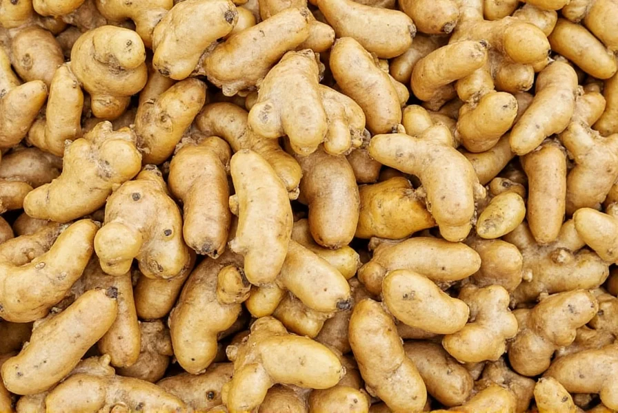 Map showing global ginger production regions with highlighted areas in Asia, Africa, and the Caribbean