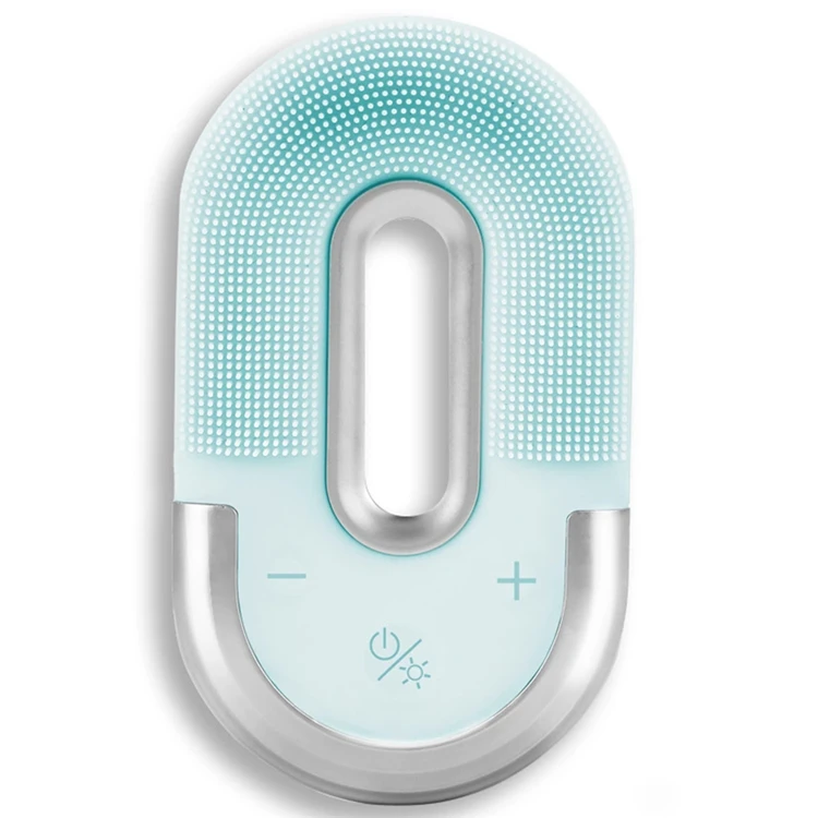 

Face Cleaning Massage Sonic Vibration Deep Clean Electric Face Silicone Brush